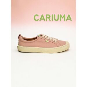 Cariuma OCA Low Women's 10 Shoes Rose Pink‎ Sneakers Lace Up Canvas